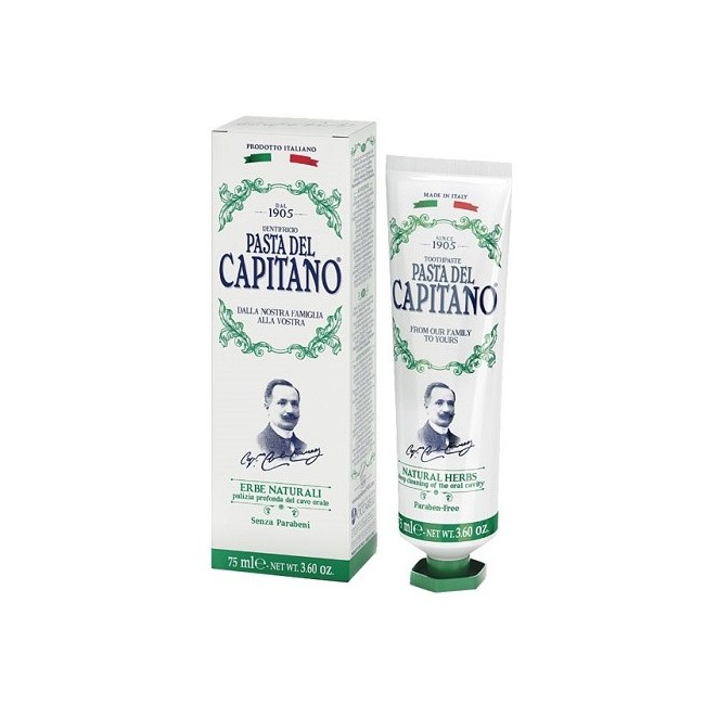 Dr Ciccarelli Pasta del capitano Dentifricio Erbe Naturali 75 Ml