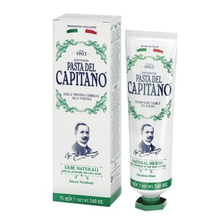 Dr Ciccarelli Pasta del capitano Dentifricio Erbe Naturali 75 Ml