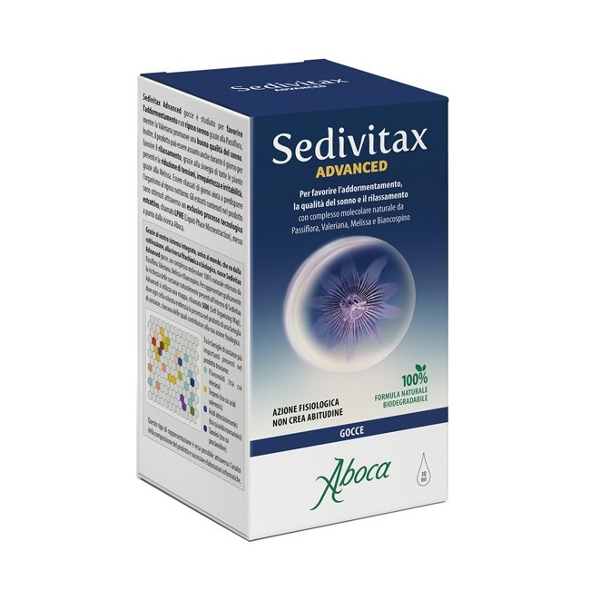 Aboca Sedivitax advanced gocce per il riposo notturno 30 ml