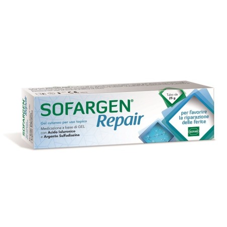 Sofargen Gel Acido Ialuronico E Argento Sulfadiazina 25 G