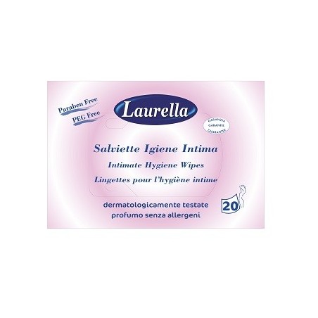 Silc Laurella Salviettine Intime pelle sensibile 20 Pezzi