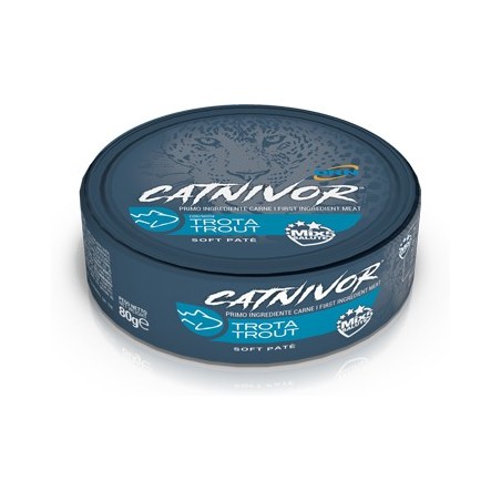 Nextmune Italy Catnivor Trota alimento per gatti adulti 80 G