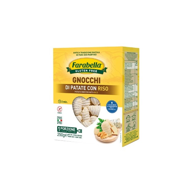 Bioalimenta Farabella Gnocchi Patate Con Riso 250 G