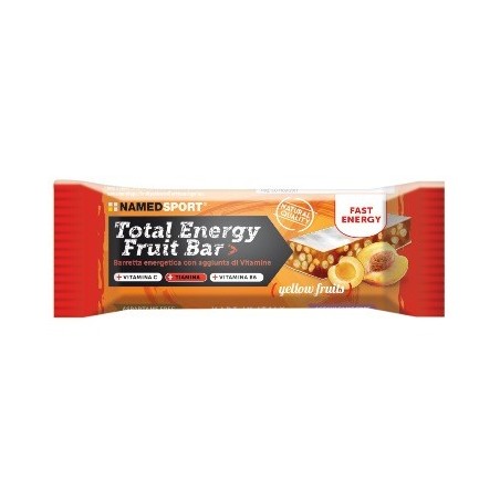 Namedsport Total Energy Fruit Bar Yellow Fruit 1 Pezzo