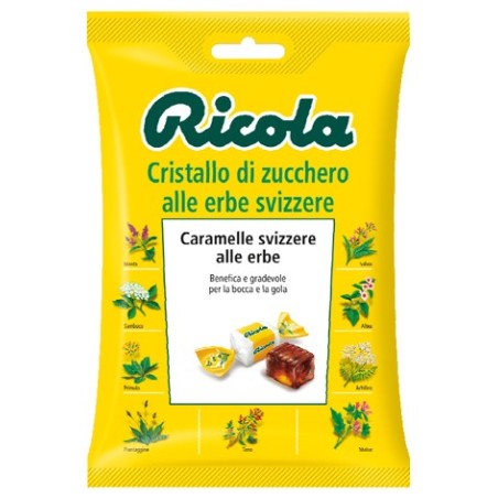 Ricola Caramelle Cristallo di Zucchero alle Erbe 78 G