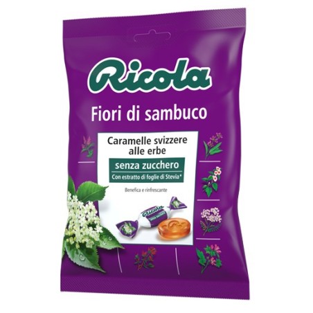 Ricola Ag Ricola Fiori Di Sambuco Senza Zucchero 70 G