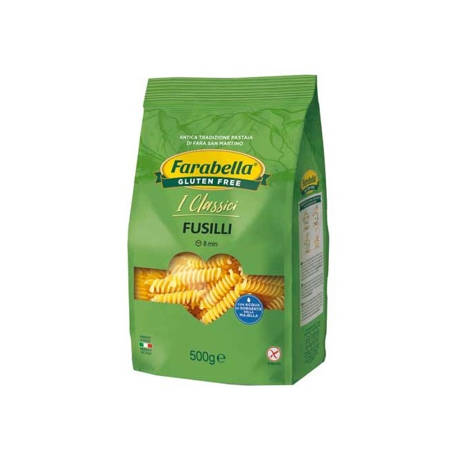 Bioalimenta Farabella Fusilli senza glutine 500 Grammi