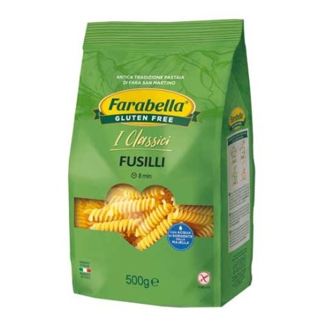 Bioalimenta Farabella Fusilli senza glutine 500 Grammi