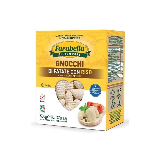 Bioalimenta Farabella Gnocchi Patate Riso 500 G