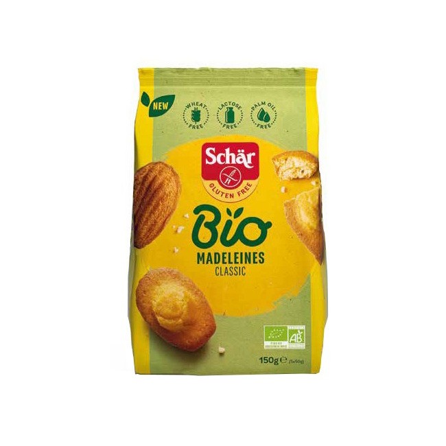 Dr Schar Bio Madeleines Classic alimento senza glutine 150 G