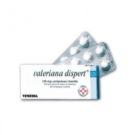 Valeriana Dispert 20 Compresse 125mg