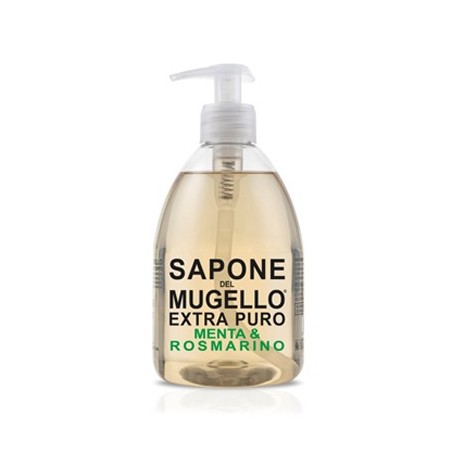 Sapone Del Mugello Liquido Extra Puro Menta E Rosmarino 500Ml