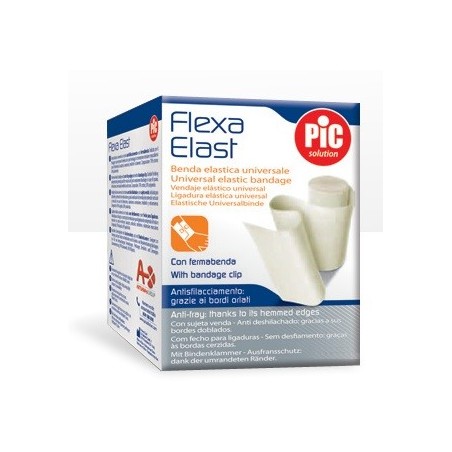 Pic Flex Elast Benda Elastica Bianca 20x4,5m Fustella