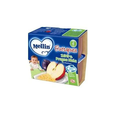 Mellin Frutta Pura Pera 4X100G: acquista online in offerta Mellin Frutta  Pura Pera 4X100G