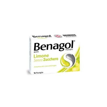 Benagol*16 Pastiglie Limone Senza Zucchero