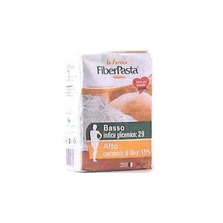 Fiberpasta Farina con il 15% di fibre alimentari 1 Kg