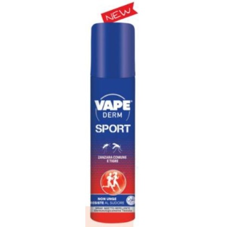 Guaber Vape Dermatologica Sport Spray protezione insetti 100 Ml