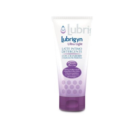 Uniderm Farmaceutici Lubrigyn Ultra Light latte intimo 200 Ml