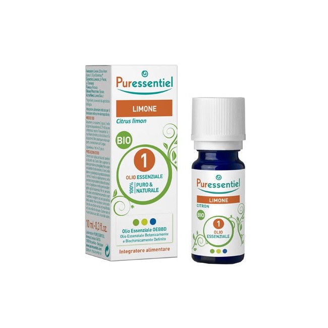 Puressentiel Limone Olio Essenziale Bio gocce 10 Ml