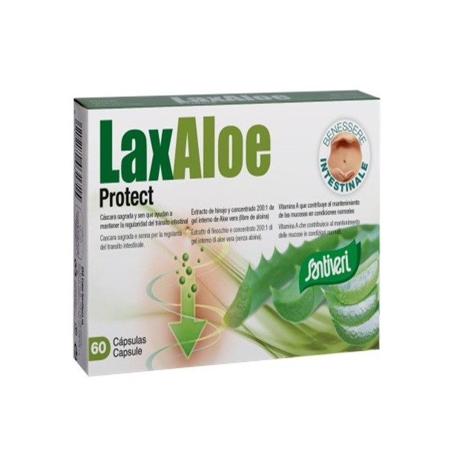 Santiveri Sa Laxaloe Protect integratore 60 Capsule Vegetali