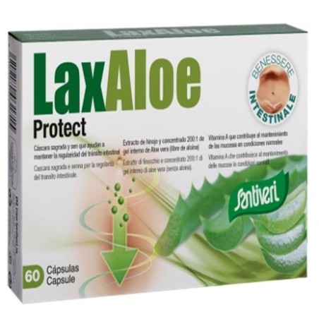 Santiveri Sa Laxaloe Protect integratore 60 Capsule Vegetali