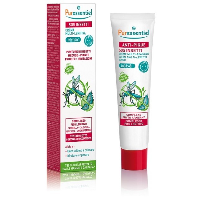 Puressentiel Italia Crema Multilenitiva Bambini Insetti 30 ml