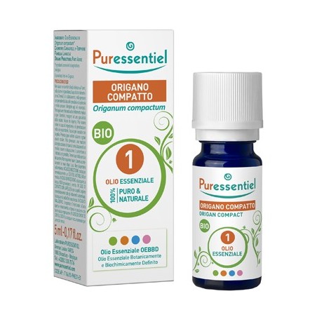 Puressentiel Origano Compatto Olio Essenziale Bio 5 Ml