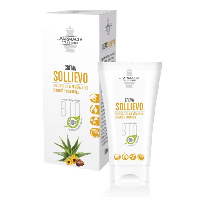 Farmacia Delle Erbe Crema Sollievo Aloe Bio 50 Ml