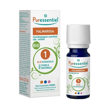 Puressentiel Palmarosa Olio Essenziale Bio gocce 10 Ml