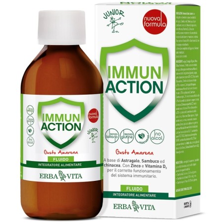 Erba Vita Group Immun Action Fluido Junior sciroppo 200ml