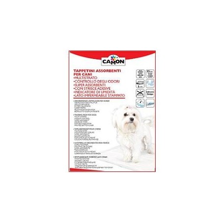 Camon Tappetino Assorbente Cani 60x60 25 Pezzi