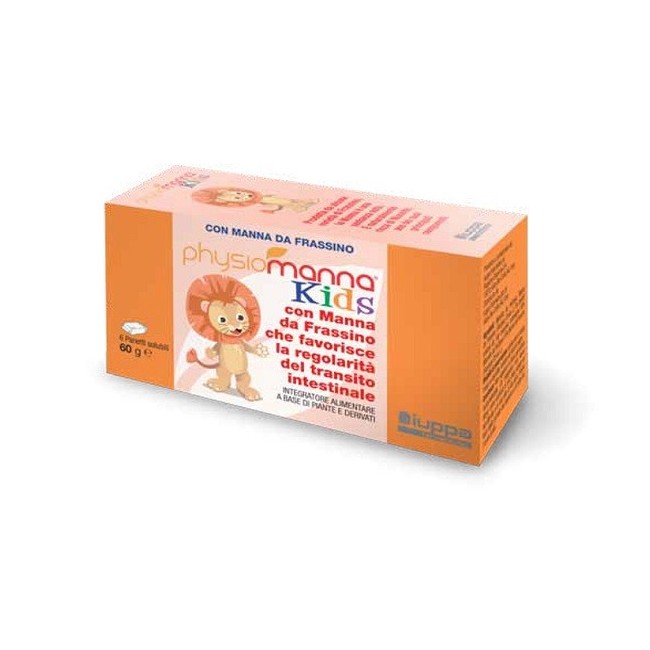 Iuppa Industriale Physiomanna Kids integratore 6 panetti