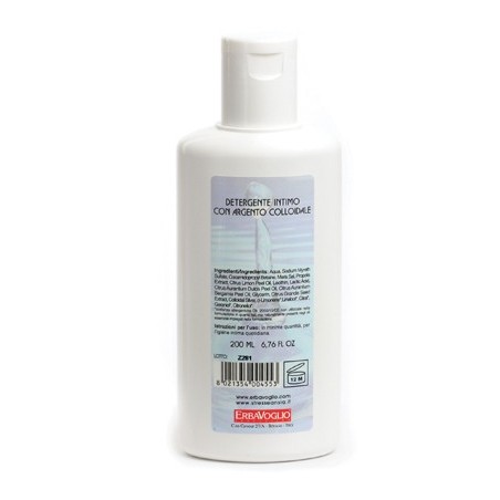 Erbavoglio Detergente Intimo argento Colloidale 200 Ml