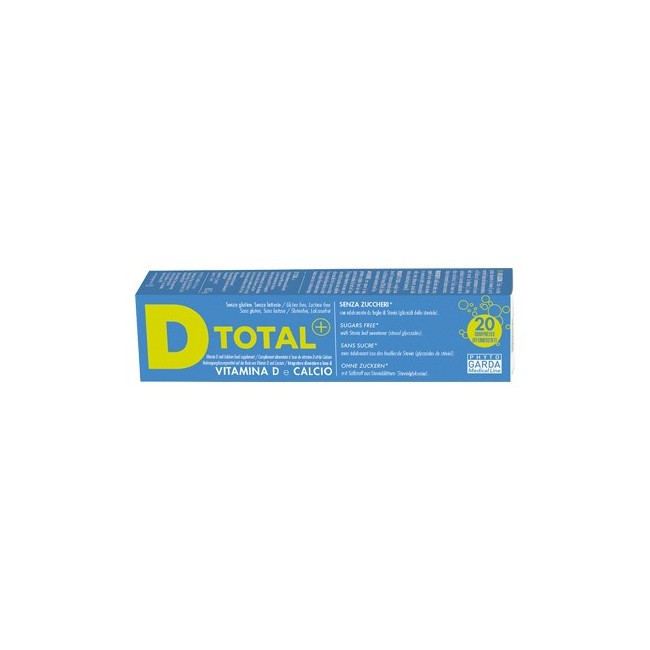 Phyto Garda D Total+ Vitamina D-calcio 20 Compresse Effervescenti