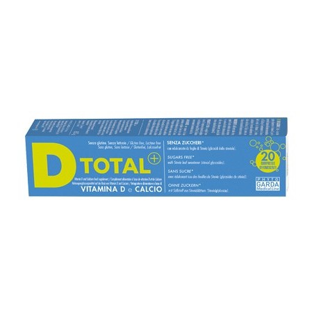 Phyto Garda D Total+ Vitamina D-calcio 20 Compresse Effervescenti