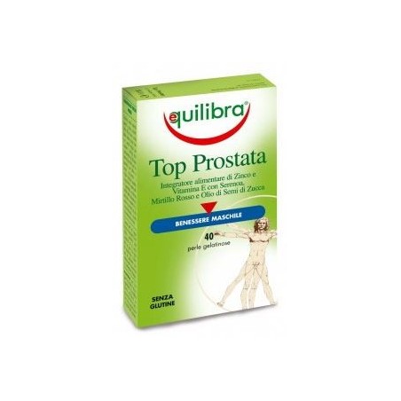 Equilibra Top Prostata integratore 40 Capsule