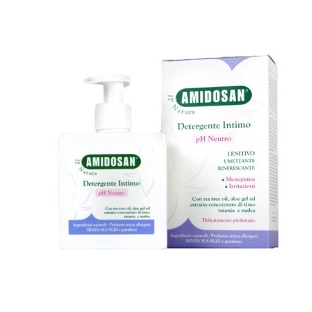 Amidosan Ii Natura Detergente Intimo Ph Neutro 250 Ml