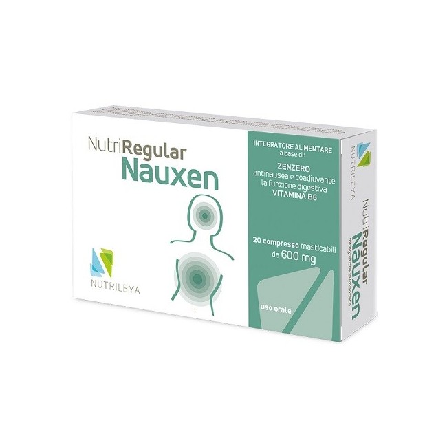 Nutrileya Nutriregular Nauxen integratore 20 Compresse