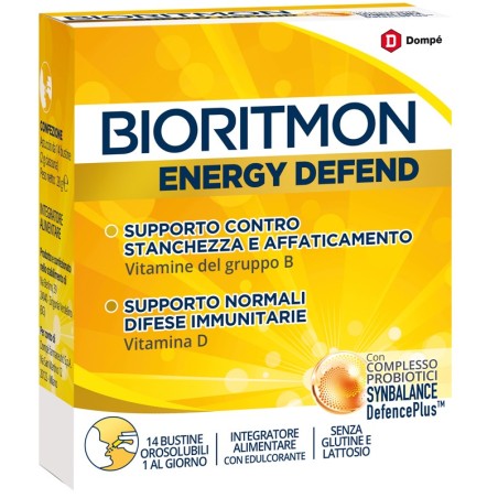 Dompe' Farmaceutici Bioritmon Energy Defend Bustine