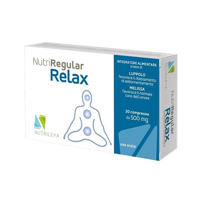 Nutrileya Nutriregular Relax integratore 20 Compresse