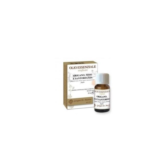 Dr Giorgini Ser-vis Origano Timo Santoreggia olio essenziale 10ml