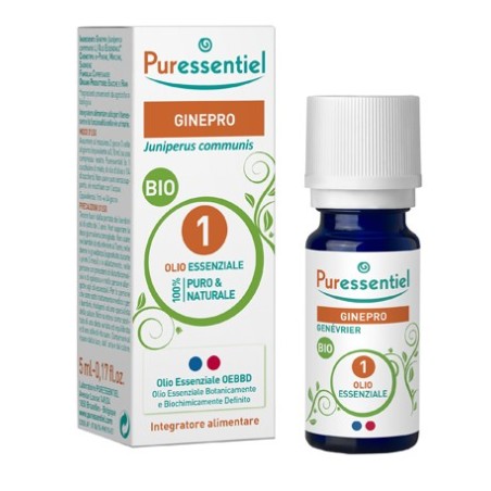 Puressentiel Ginepro Olio Essenziale Bio gocce 5 Ml