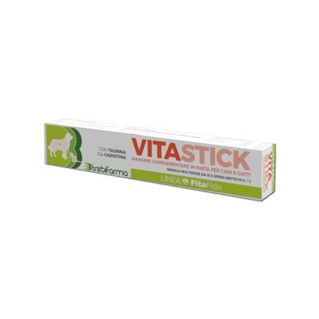 Trebifarma Vitastick Pasta Siringa 15 G mangime per cani e gatti