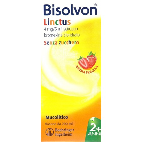 Bisolvon* Sciroppo 200ml Fragola