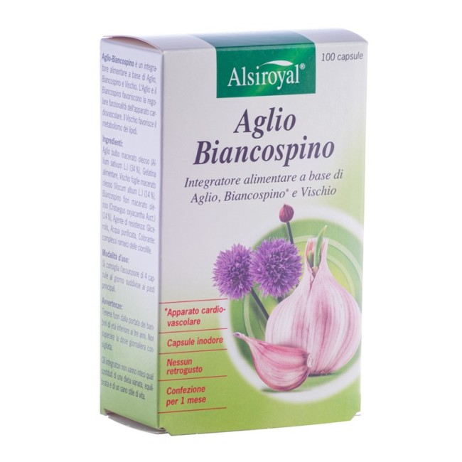 Dott. C. Cagnola Aglio Biancospino integratore 100 Capsule