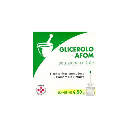 Afom Glicerolo Bambini 6 Contenitori