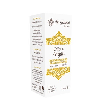 Dr Giorgini Ser-vis Olio Di Argan gocce 50 Ml