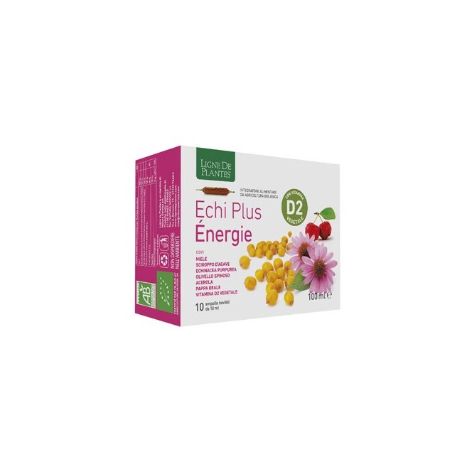 Natura Service Echi Plus Energie 10 Ampolle Da 10 Ml