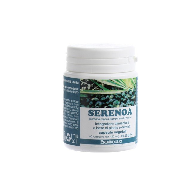 Erbavoglio Production Serenoa integratore 60 Capsule