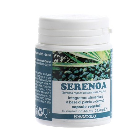 Erbavoglio Production Serenoa integratore 60 Capsule